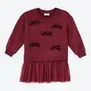 Bild 3 von Baby-Mädchen-Kleid mit Samt-Schleifen