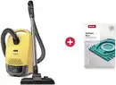 Bild 1 von Guard S1 Bodenstaubsauger sunsetgelb + Dein Geschenk: Miele TU HyClean Pure Staubsaugerbeutel
