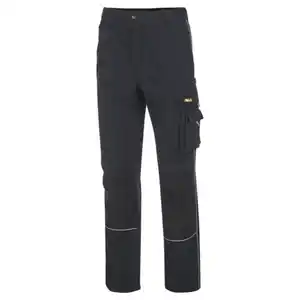 TOPCRAFT Herren Arbeitshose, Schwarz, 48