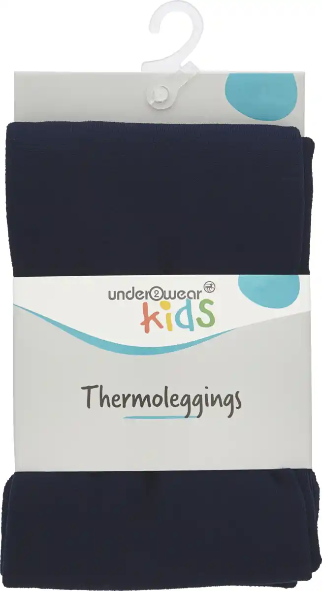 Bild 1 von under2wear kids Thermoleggings navy Unisex 134/140