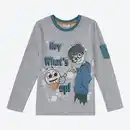 Bild 3 von Kinder-Jungen-Langarmshirt mit Rundhalsausschnitt