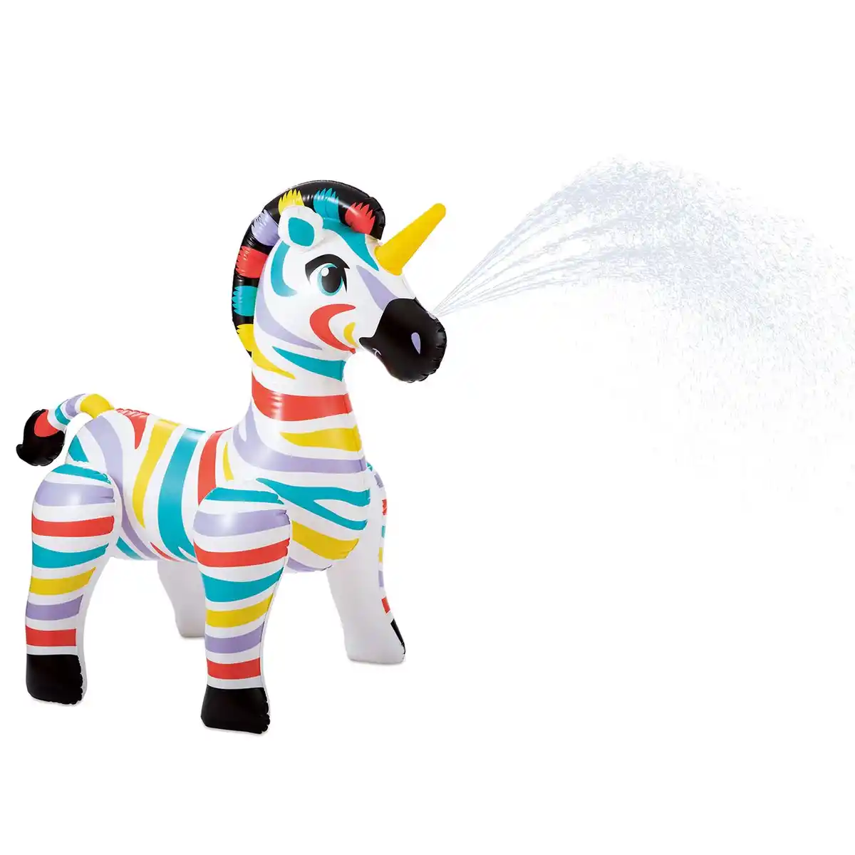 Bild 1 von Summer Waves Kinder Wassersprinkler Zebracorn, ca. 157 x 94 x 157 cm - Mehrfarbig