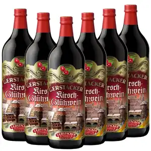 Gerstacker Kirschglühwein 1l - 6er Karton