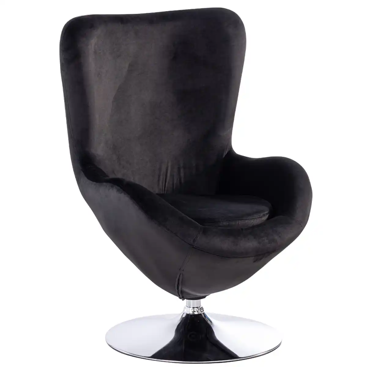Bild 1 von Better Home Loungesessel Drehstuhl Bürostuhl, ca. 75 x 54 x 108 cm – Braun Lederoptik