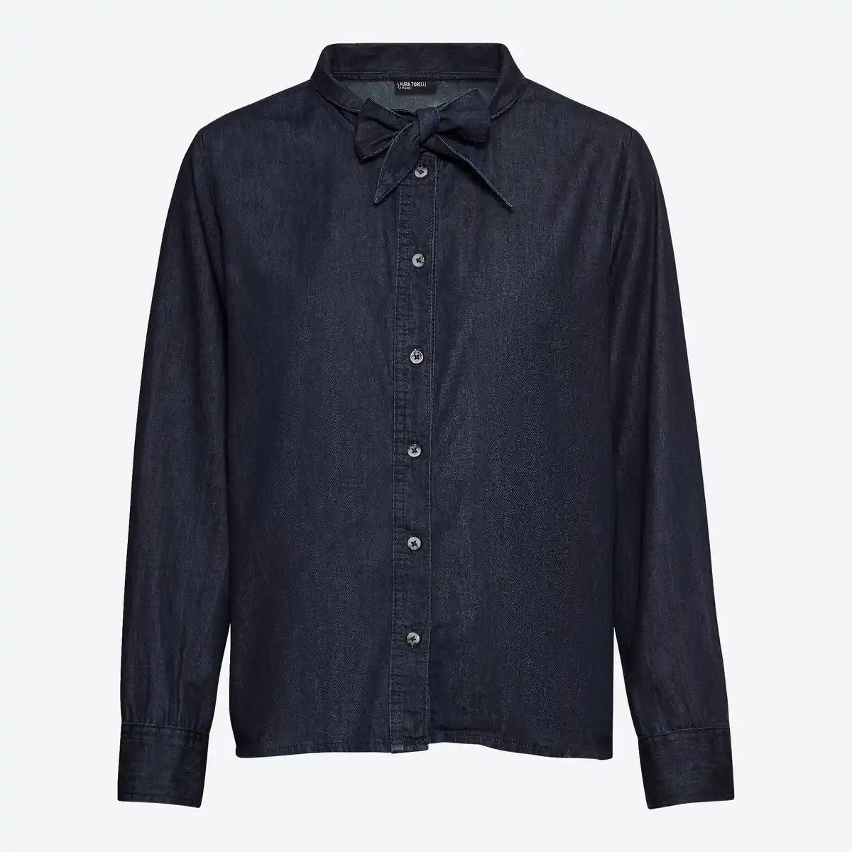 Bild 1 von Damen-Bluse in Denim-Qualität
