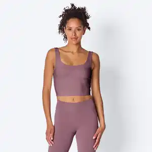 Damen-Crop-Top mit schmalen Trägern