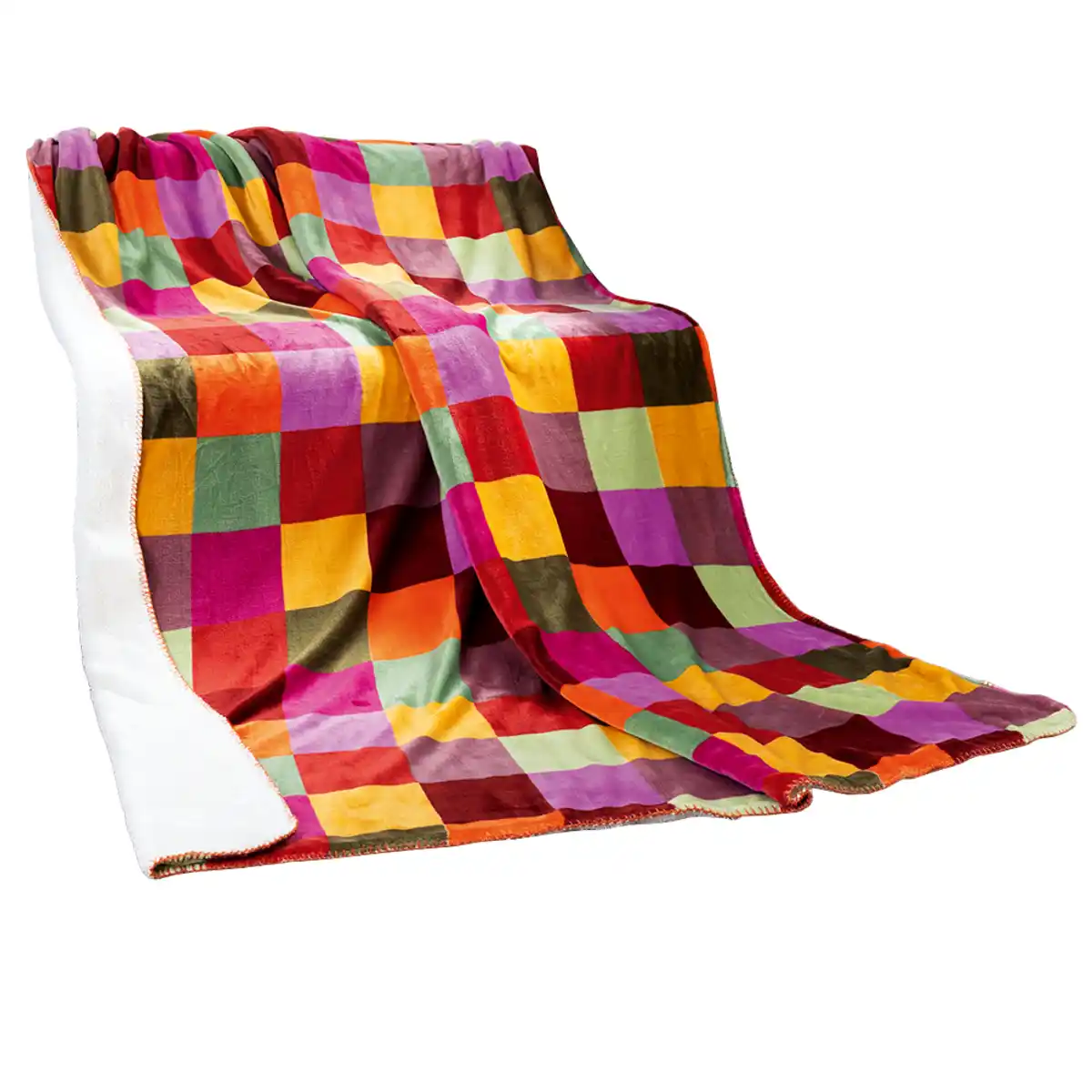 Bild 1 von Bella Casa Wohndecke "Flanell-Sherpa" - ca. 150 x 200 cm