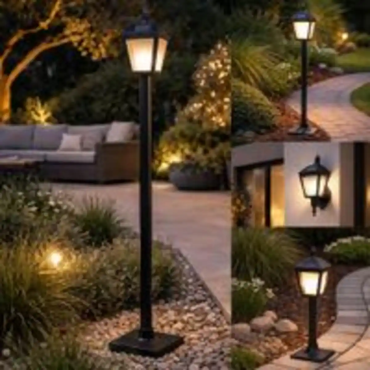 Bild 2 von IC Garden World LED-Solar-Laterne Modern 4 in 1