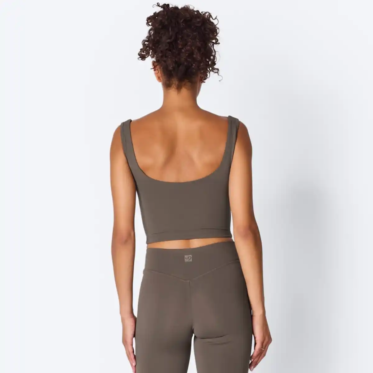 Bild 4 von Damen-Crop-Top mit schmalen Trägern