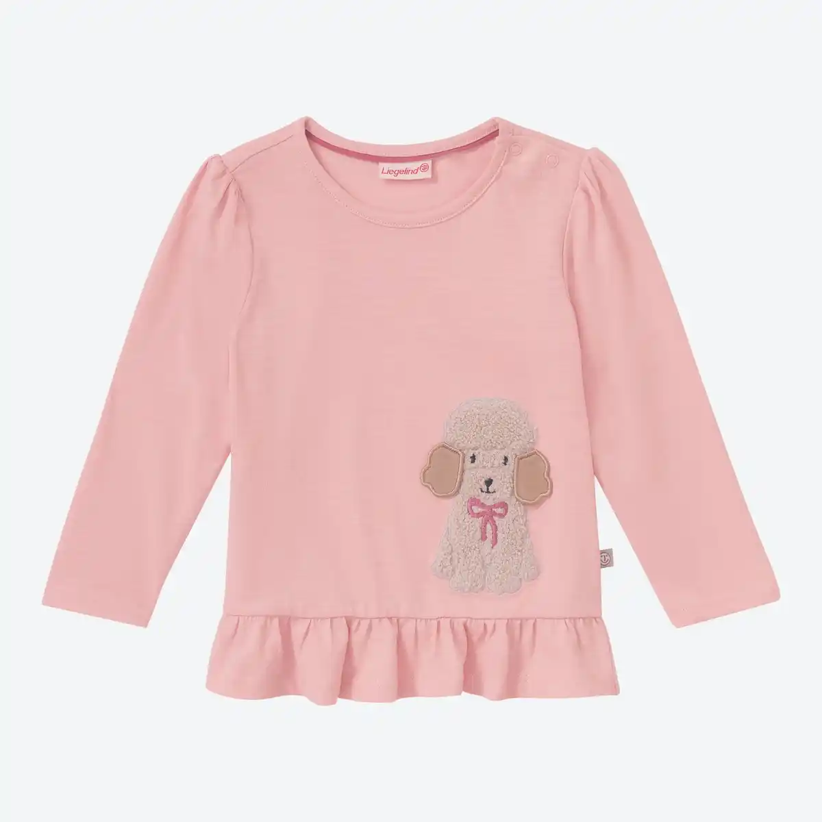 Bild 1 von Baby-Mädchen-Shirt mit Rüschen am Saum