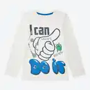 Bild 3 von Kinder-Jungen-Langarmshirt mit Frontaufdruck