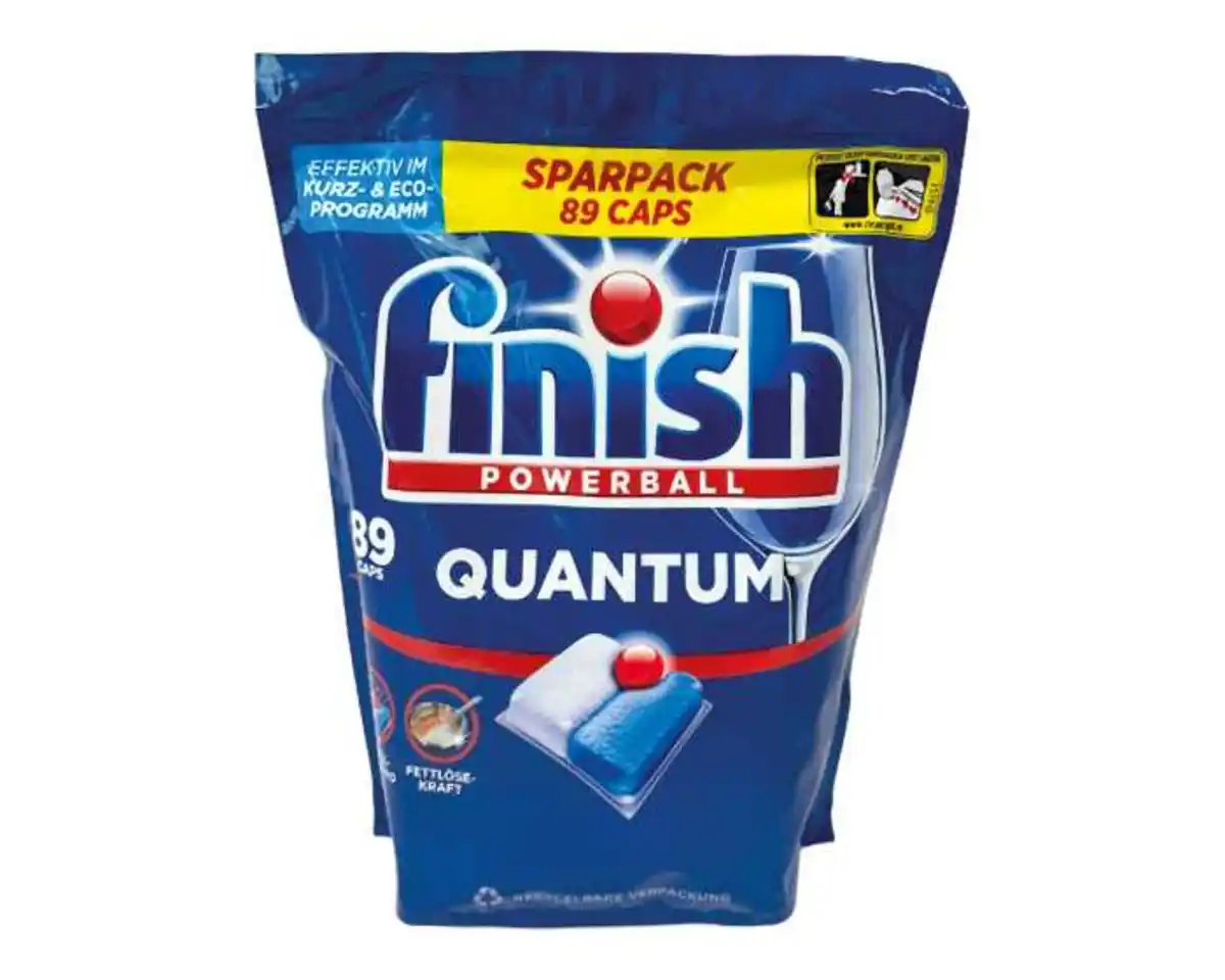 Bild 1 von Spülmaschinen Caps finish Quantum Fresh, 89 Stück