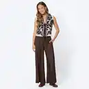 Bild 1 von Damen-Hose mit Crincle-Struktur