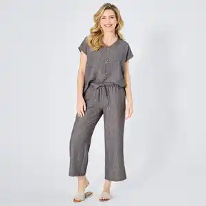 Damen-Hose mit elastischem Bund