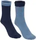 Bild 1 von IDEENWELT Kuschelsocken 2er-Pack blau 35/38