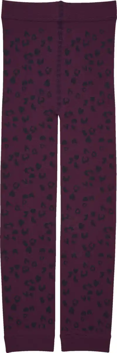 Bild 2 von under2wear kids Thermoleggings beere/navy Allover Print 122/128