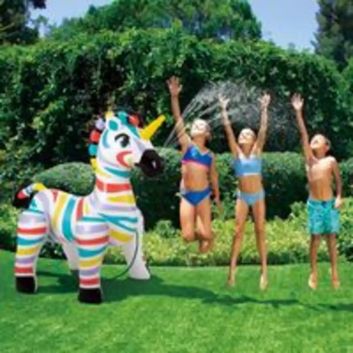 Bild 2 von Summer Waves Kinder Wassersprinkler Zebracorn, ca. 157 x 94 x 157 cm - Mehrfarbig