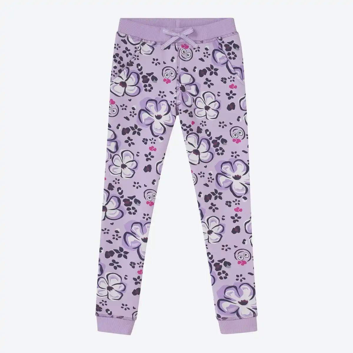 Bild 3 von Kinder-Mädchen-Jogginghose mit Allover-Print