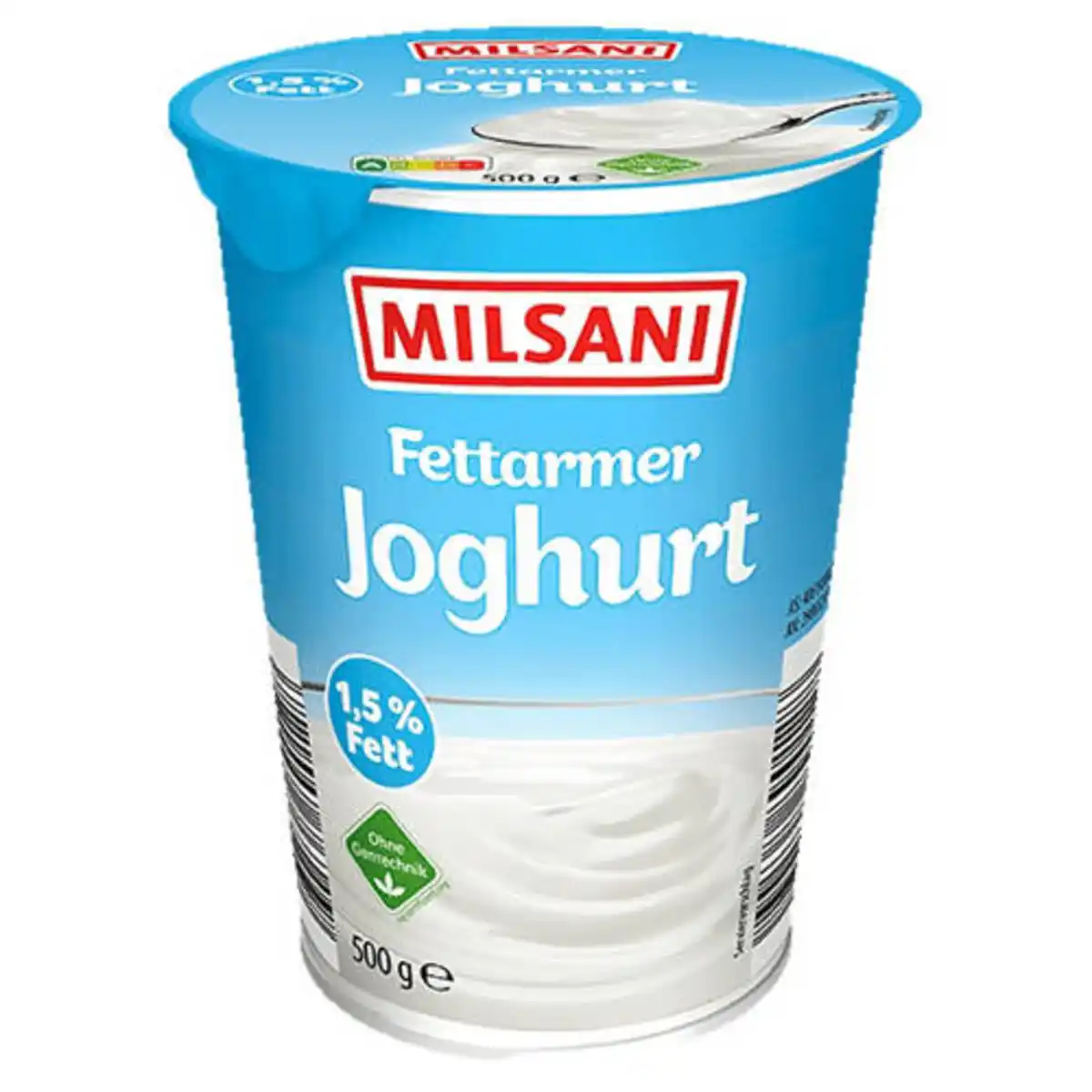 Bild 1 von MILSANI Fettarmer Joghurt, mild, 1,5 % Fett, 500 g
