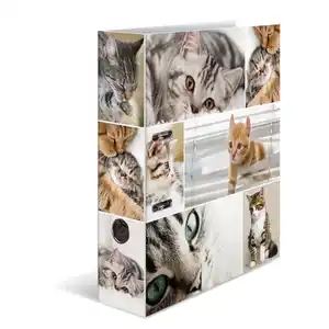 Ordner DIN A4 - Herma - Katzen