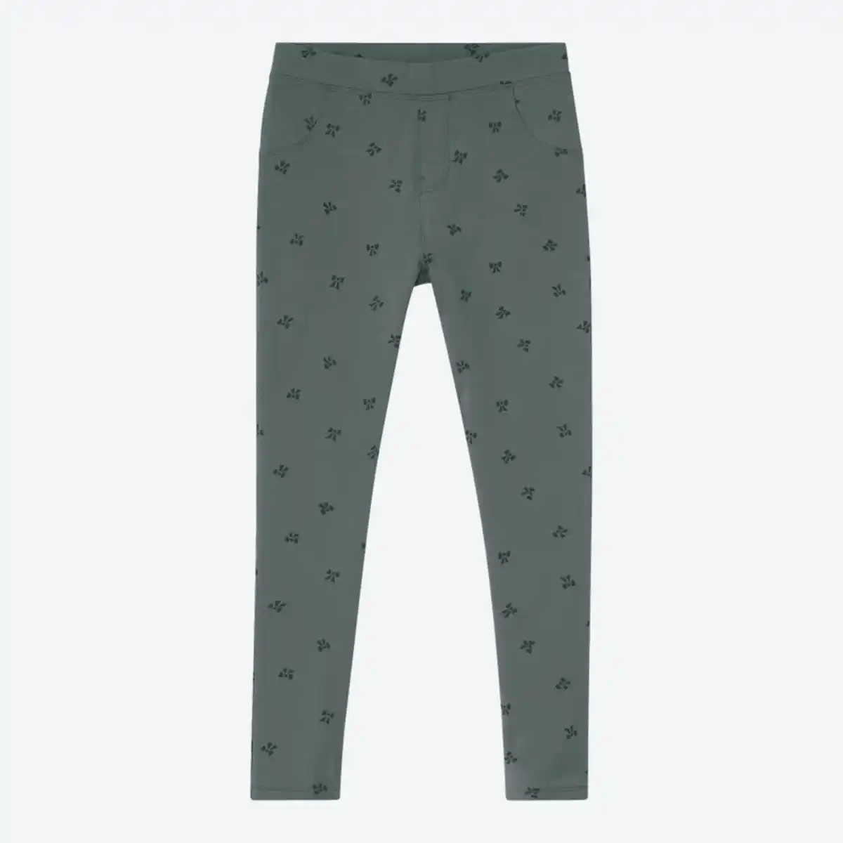 Bild 2 von Kinder-Mädchen-Sweatleggings mit elastischem Bund