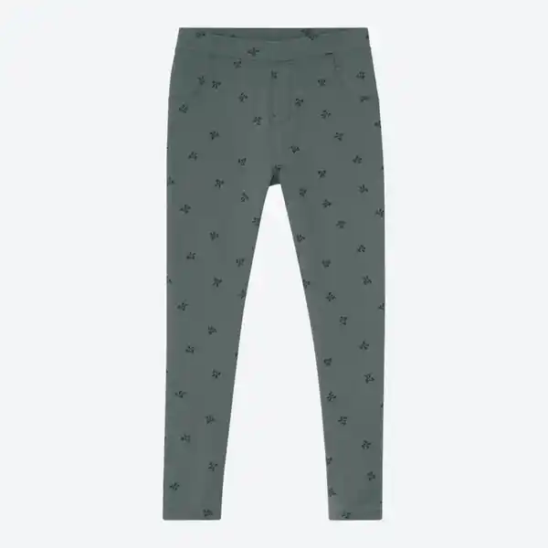 Bild 2 von Kinder-Mädchen-Sweatleggings mit elastischem Bund