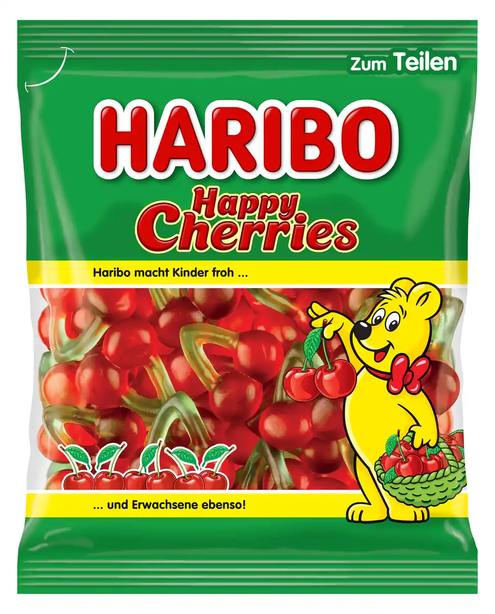 Bild 1 von Haribo Fruchtgummi Happy Cherries, 175 g