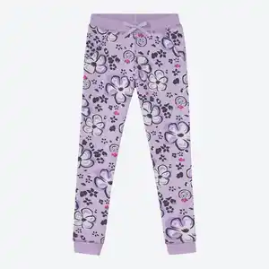 Kinder-Mädchen-Jogginghose mit Allover-Print
