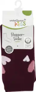 under2wear kids Stopper Socken mit ABS Herzen Gr. 27/30