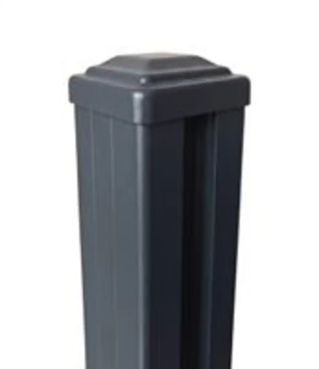 Bild 4 von Hardin 1fachgut Premium Aluminium-Sichtschutzzaun CORTINA - 5x Element + 6x Pfosten - Anthrazit