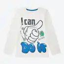 Bild 1 von Kinder-Jungen-Langarmshirt mit Frontaufdruck