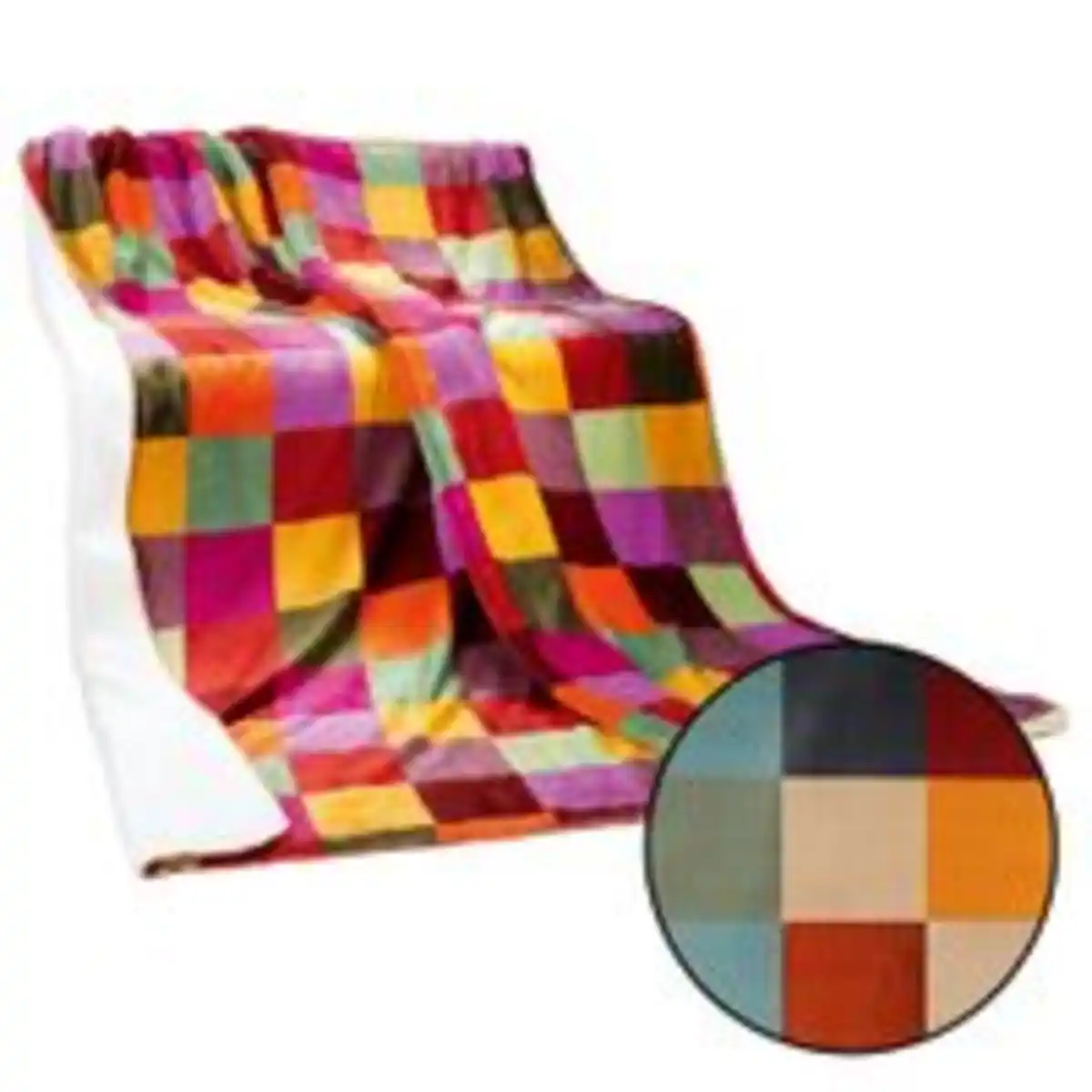 Bild 3 von Bella Casa Wohndecke "Flanell-Sherpa" - ca. 150 x 200 cm