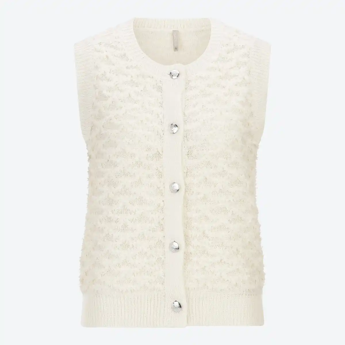 Bild 3 von Damen-Strickweste mit Knopfleiste