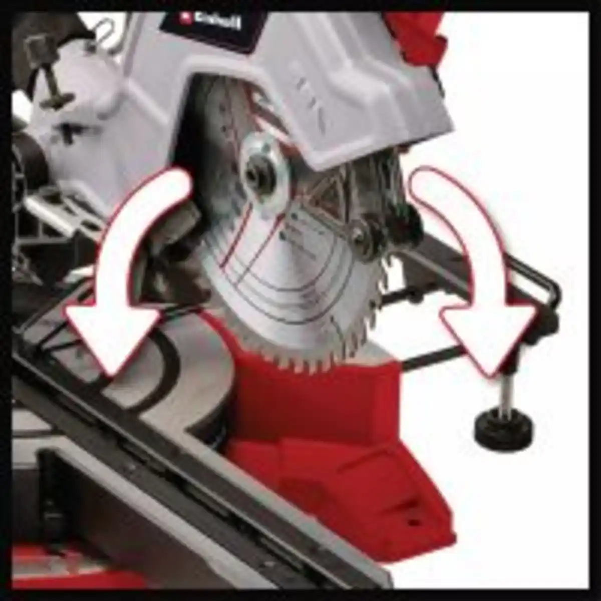Bild 4 von Einhell Einhell TE-SM 8 L Dual – Zug-Kapp-Gehrungssäge mit 1.800 W, Laser und Zugfunktion