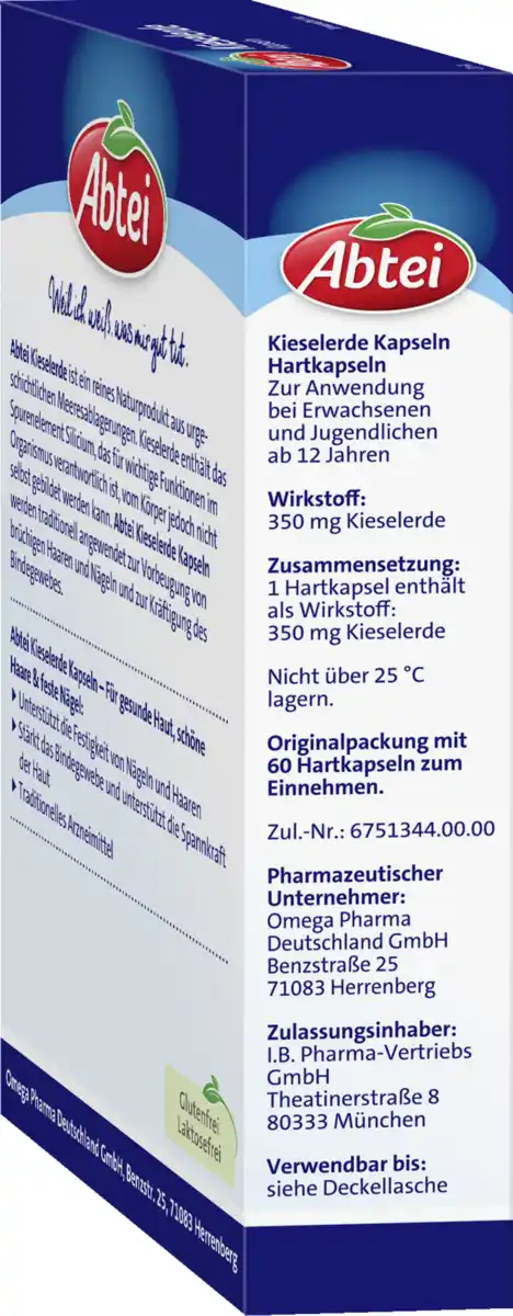 Bild 3 von Abtei Kieselerde Intensiv Kapseln
