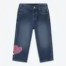 Bild 1 von Baby-Mädchen-Jeans mit weitem Bein