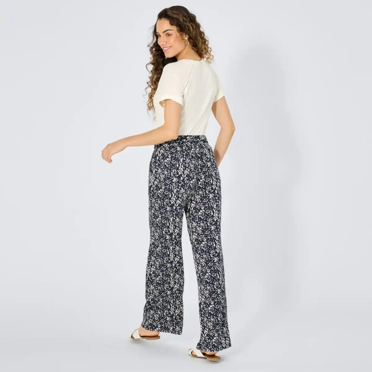 Bild 4 von Damen-Stoffhose mit elastischem Bund