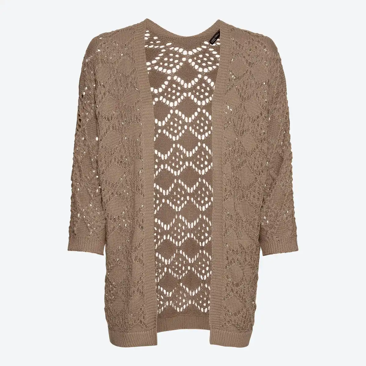 Bild 3 von Damen-Strick-Cardigan im Ajour-Design
