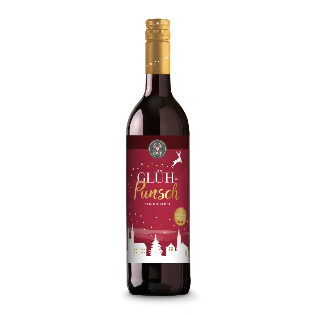 Bild 1 von GWF Glühpunsch rot alkoholfrei 0,74l