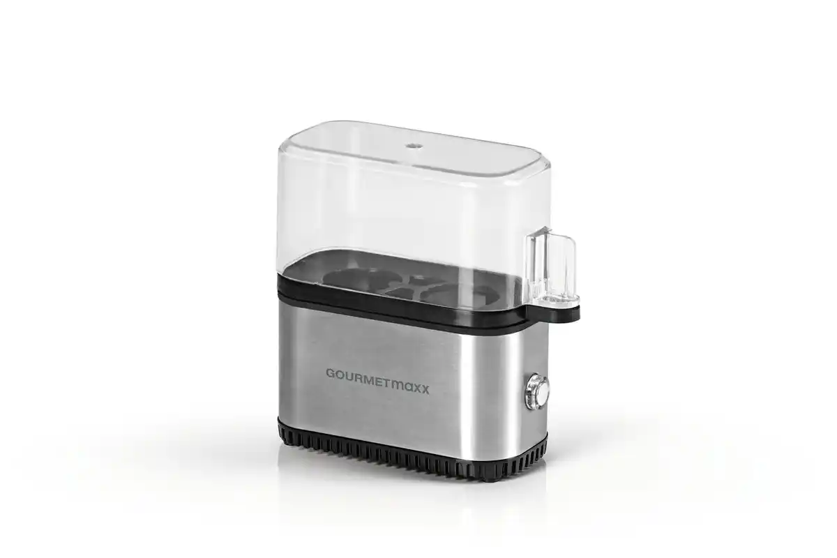 Bild 1 von GOURMETmaxx Eierkocher Kompakt 2.0 250W schwarz/silber