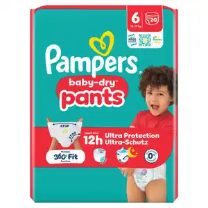 Pampers Baby-Dry Pants Gr. 6, 20 Stk