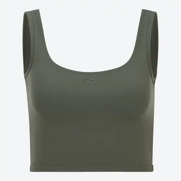 Bild 2 von Damen-Crop-Top mit schmalen Trägern