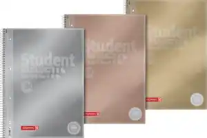 BRUNNEN Collegeblock Metallic A4 Liniert