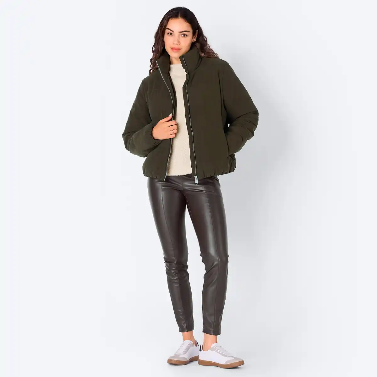Bild 1 von Damen-Leggings aus Kunstleder