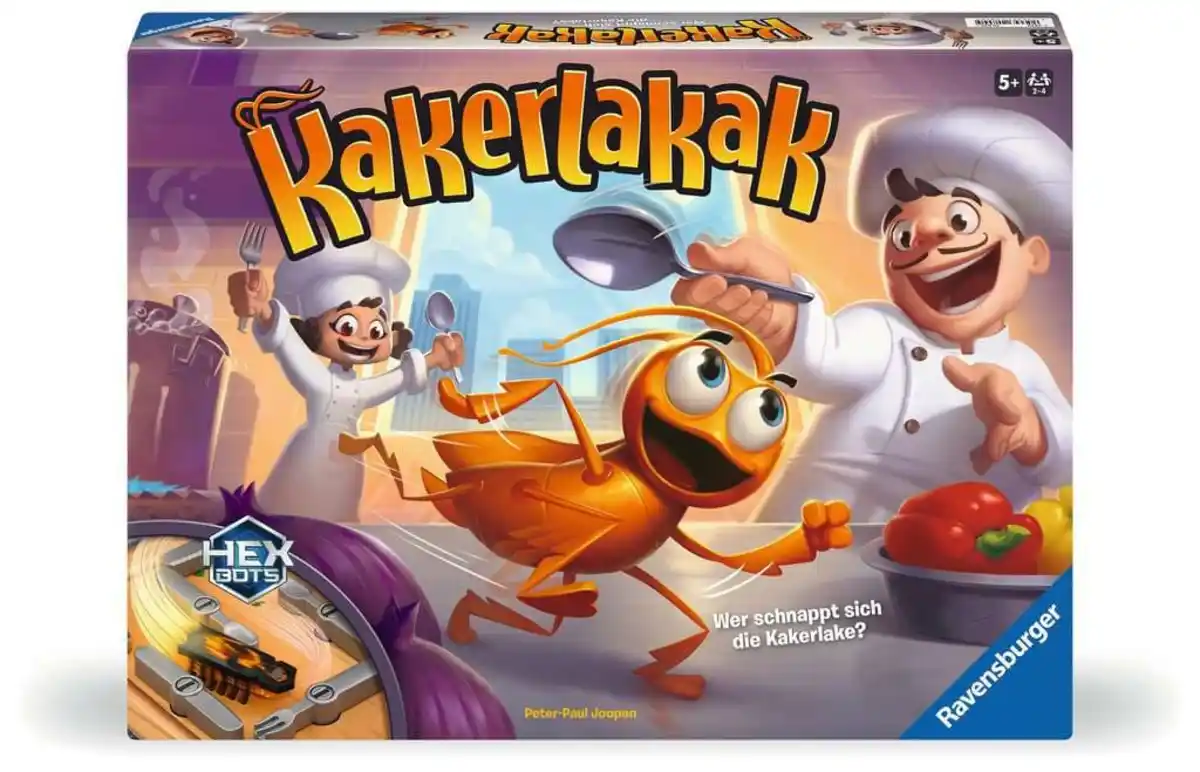 Bild 1 von Ravensburger 20800 - Kakerlakak - Aktionsspiel mit elektronischer Kakerlake für Groß und Klein, für 2-4 Personen, 1 Stk