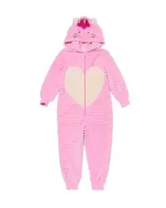Kinder-Onesie Einhorn rosa