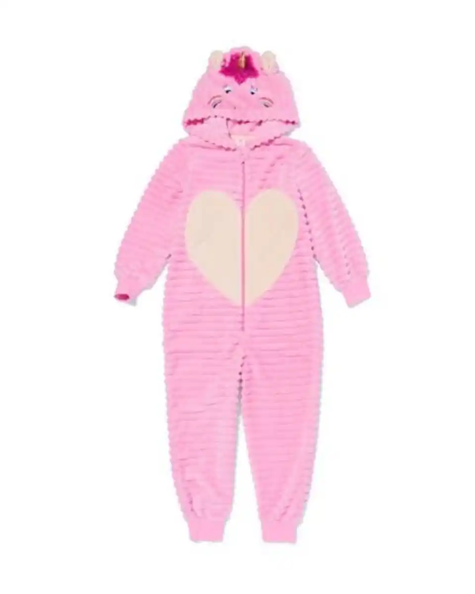 Bild 1 von Kinder-Onesie Einhorn rosa