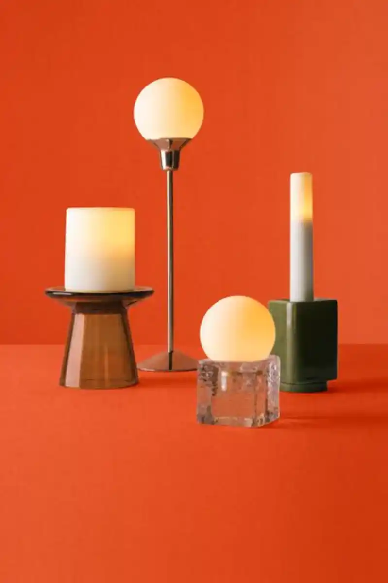 Bild 4 von Stimmungs-LED-Licht, Kugelform, ⌀ 7,5 cm, aus Silikon, Weiß