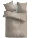 Bild 1 von Biber-Bettwäsche Exklusiv Libi  135 x 200 cm taupe