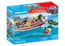 Bild 1 von PLAYMOBIL 71464 ACTION HEROES Feuerwehrboot mit Aqua Scooter, 1 Stk